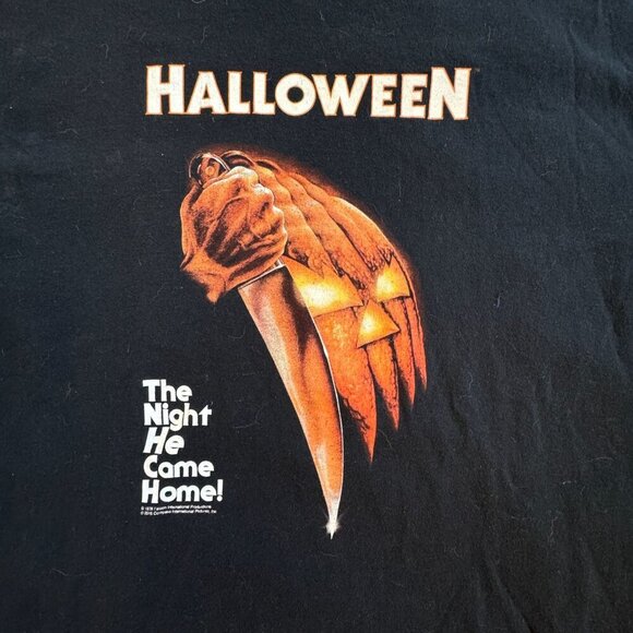 Halloween‎ The Night He Came Home! Gildan T-Shirt 2015 Movie Promo Size L - Picture 2 of 8